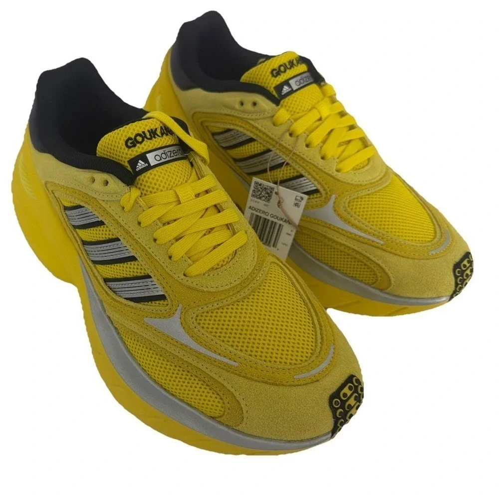 Adidas AdiZero Unisex's Goukana (Yellow/Light Yellow) 9.5 Running Shoes JP7177
